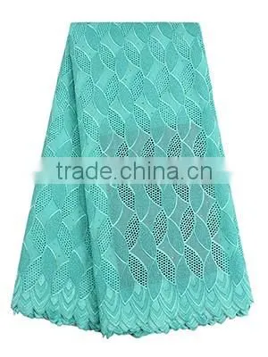 Newest arrival swiss voile lace dress making lace fabric