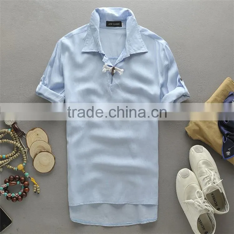2015 printing design mens formal 100 cotton non iron pent shirt