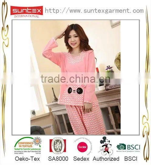 Reliable Manufacturer with Oeko-tex and SA8000 Fancy Cute Pajama for Girls