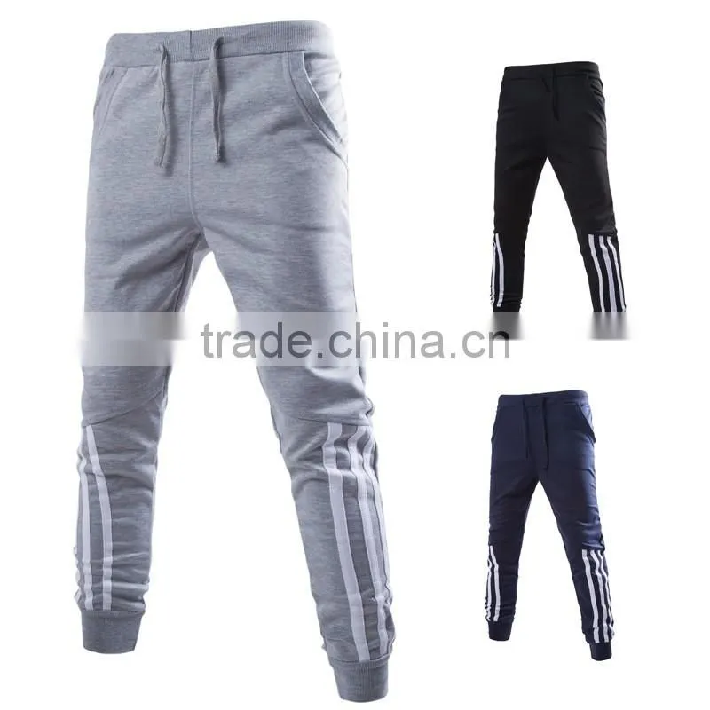 New Mens Slim Fit Trousers Tracksuit Bottoms Skinny Joggers