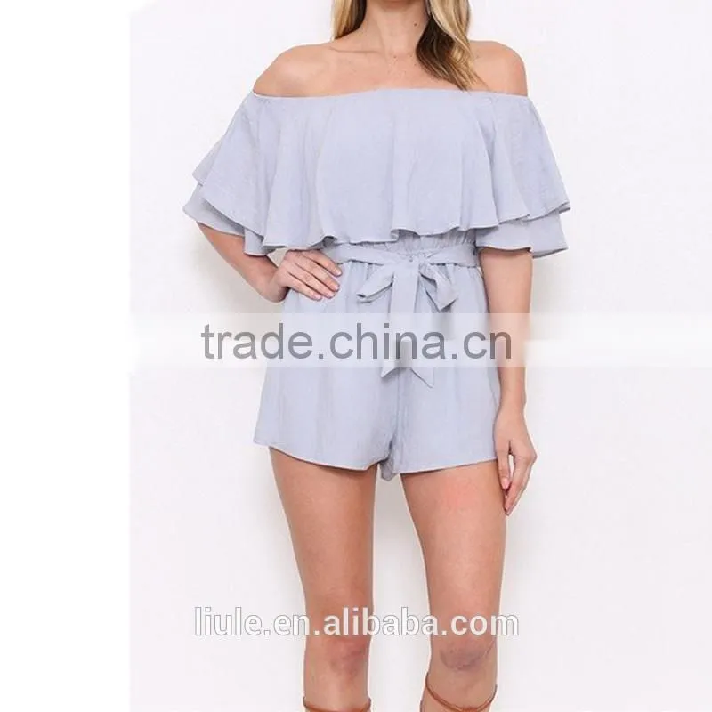 Summer Dresses Women chiffon Dress Off Shoulder Tunic Short Mini Feminine Casual Dress