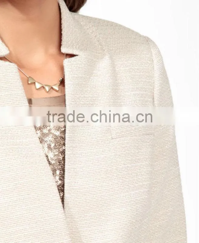 Metallic Jacquard Jacket