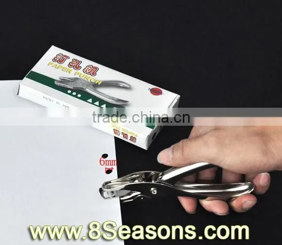 Newest Silver Tone Round Single Hole Craft Paper Punches