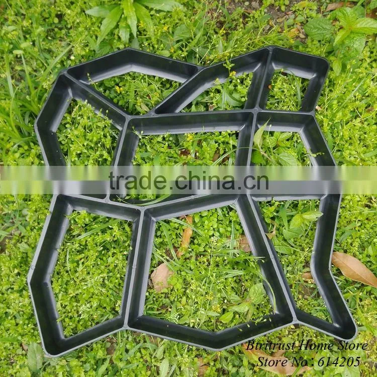 2016 Hot Sale Driveway Patio Concrete Stepping Stone Path Walk Maker Paving Pavement Mold
