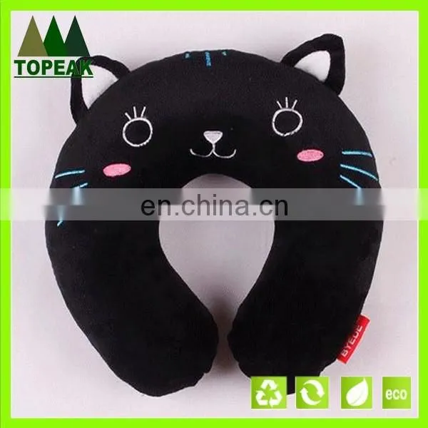 Cheap animal plush toy baby U shape animal plush pillow Travel neck pillow