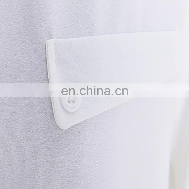 Women Dress Shirt Office Uniform Ladies Shirt with OEM Service