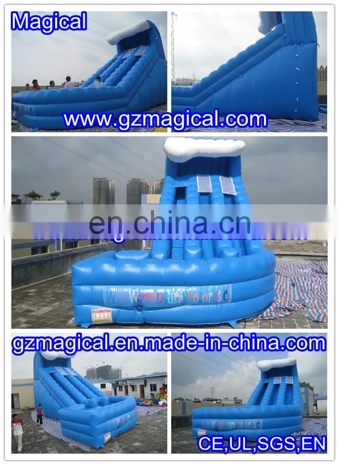 inflatable water slide mini park/kids water game inflatable amusemment slide
