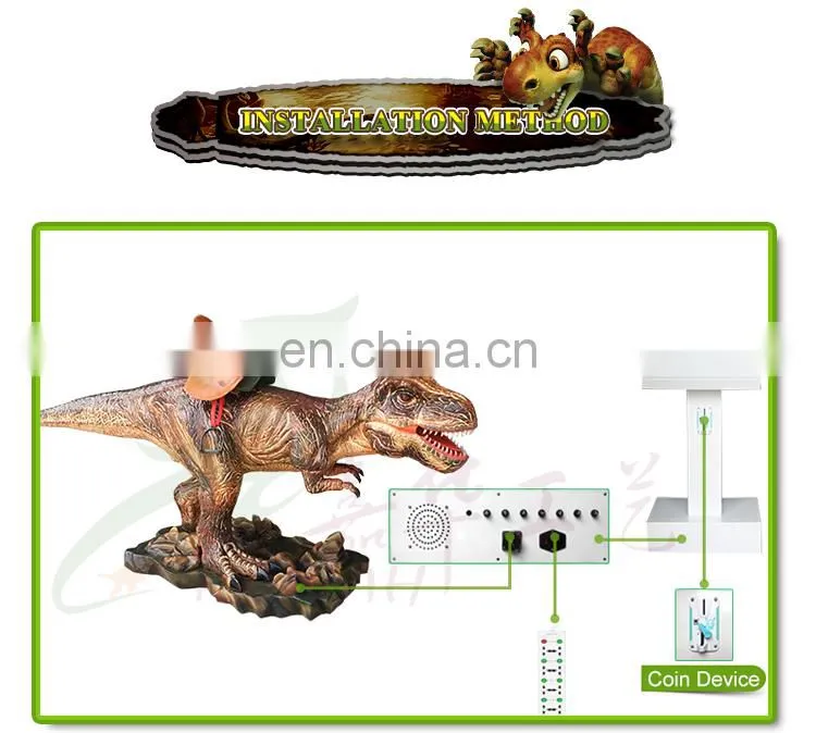 OEM customized attractive realistic remote control dinosaur for kids