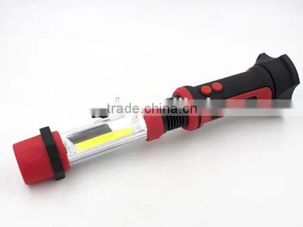 Magnetic telescopic portable cob work led light with hook