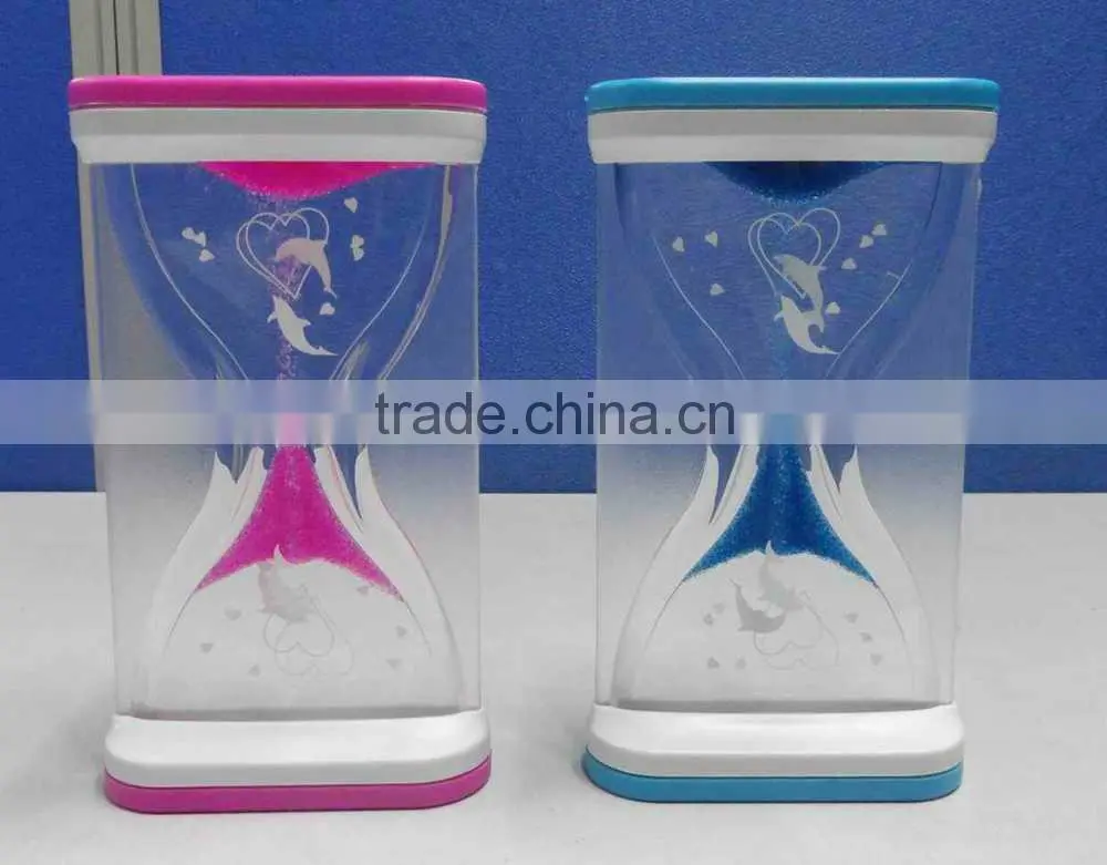 Wholesale Acrylic Sand Hourglass Liquid Oil Timer