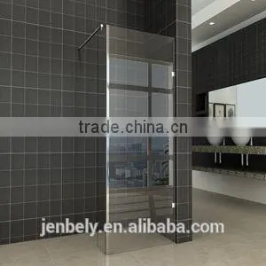 6/8mm Tempered Glass Walk-in Shower Screen