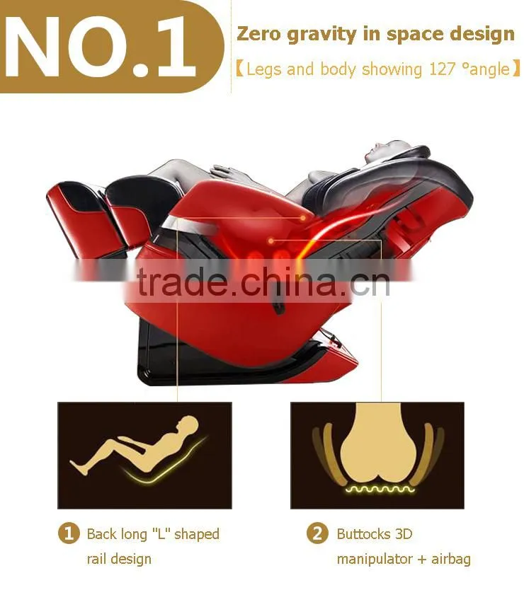 ShiKang Luxury Full Body Electric Office Massage Chair With Shoulder Air Bag AK-3030