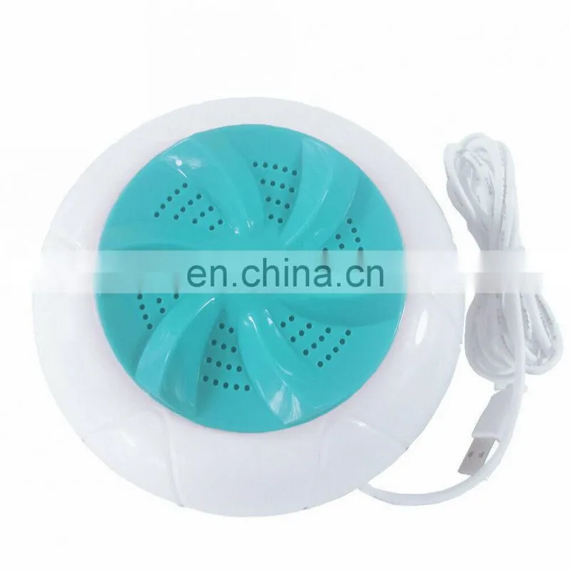 Mini 6W Portable Ultrasonic Turbo Washing Machine Personal Laundry Washer USB