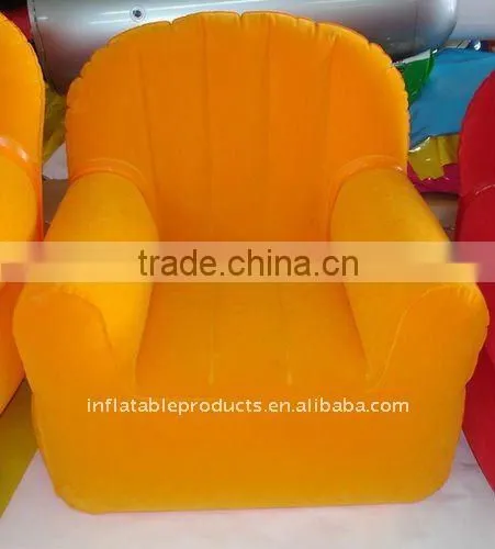 Fashion transparent pvc inflatable sofa