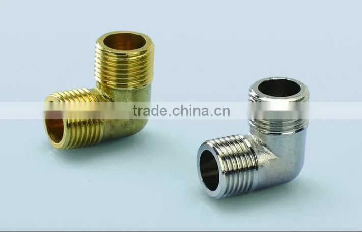casting brass fittings brass male elbow
