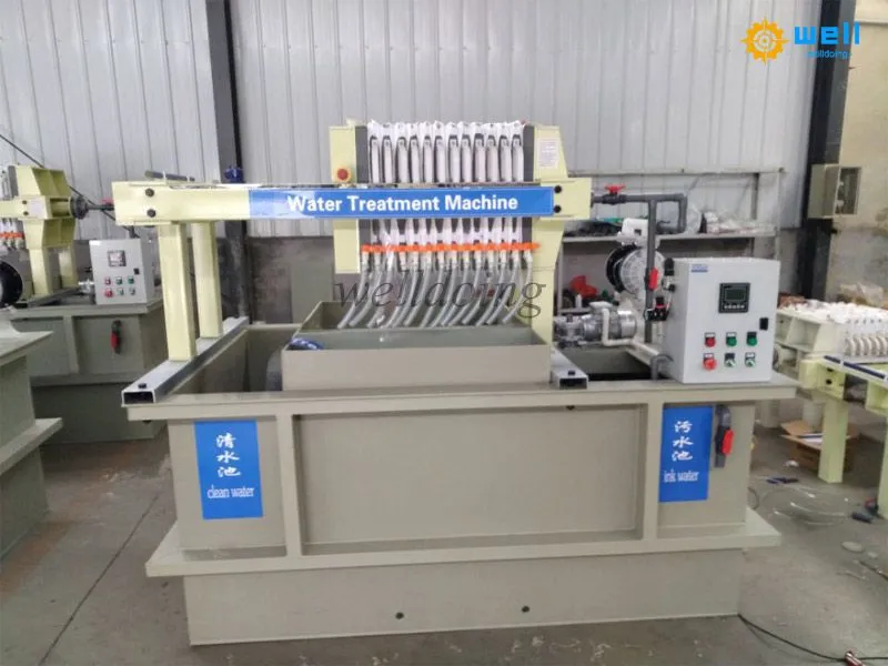 Industrial wastewater treatment machine
