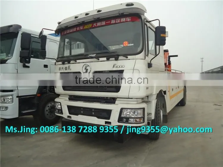 Euro IV Shacman 4x2 towing tractor wrecker truck 16-20 ton towing on sale