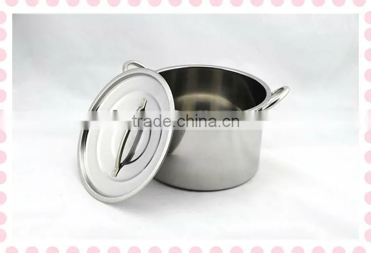 8pcs cookware sets stainless steel stock bucket sets