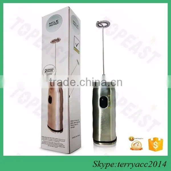 CHINA Two Speed Stainless Steel Electric Milk Frother