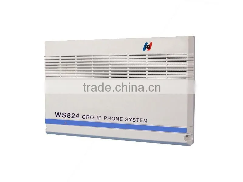 2015 new guowei 48 Exts telephone intercom pabx
