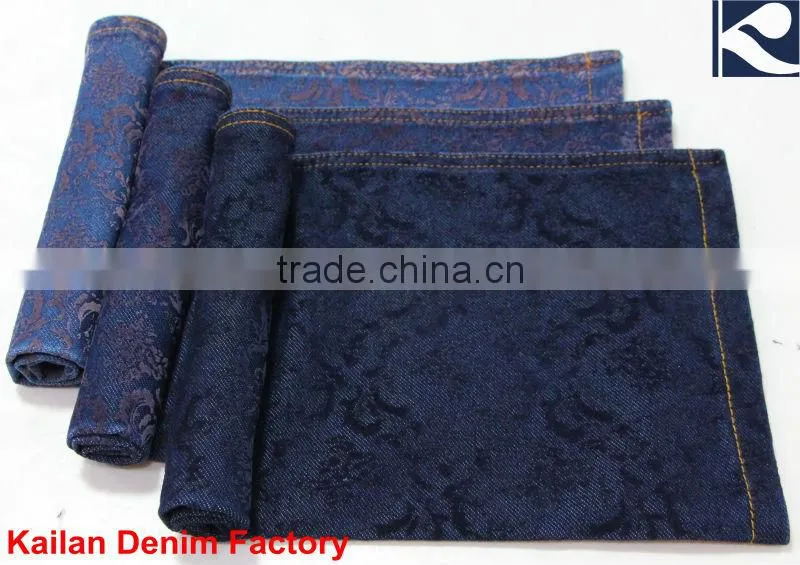 Cotton Polyester Denim Knit