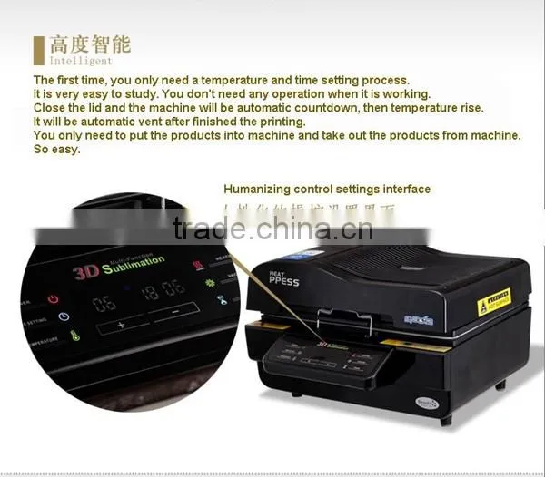 3D Sublimation Heat Press/3D heat press machine/Sublimation Vacuum Press