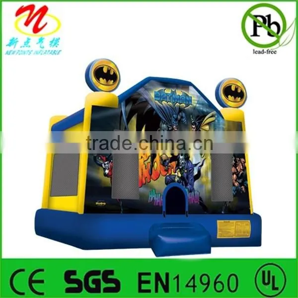 Inflatable bounce slide castle, inflatable batman combo house
