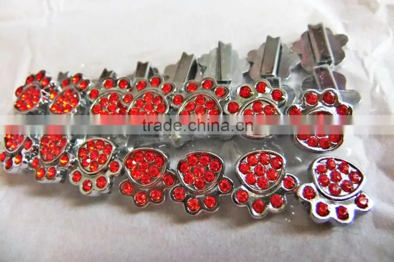 10mm Rhinestone Slide Charms for Pet Collar