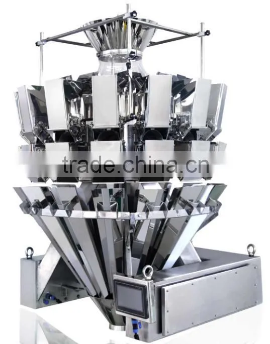 Multihead Weigher for weighing shaped products,sausage,salty sticks
