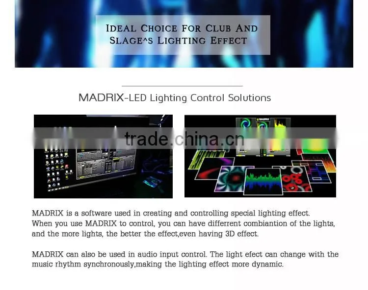 2016 new high quality led magic ball lighting for color changing led ball