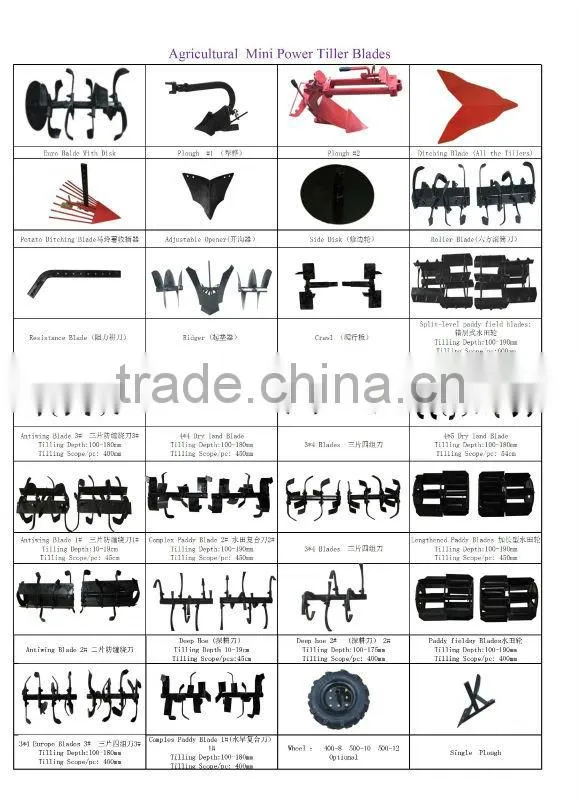 MH178-TB MIHENG 178F DIESEL TILLER