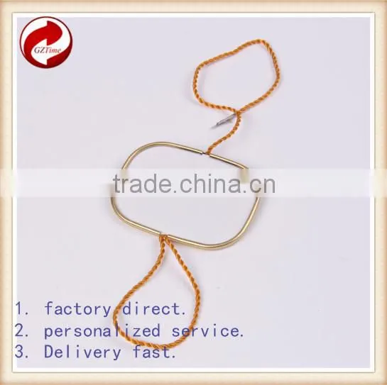 Oval Shape OEM Logo Metal Seal Tag