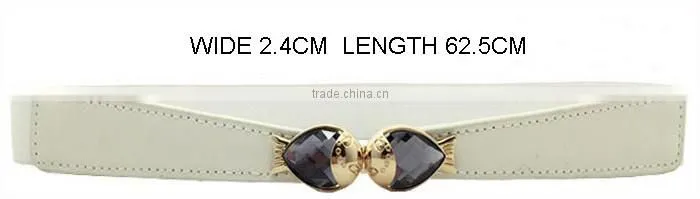 Spring and Summer Dress Decorate Belt Fashion Casual Women Elastic Wide Canvas Belt