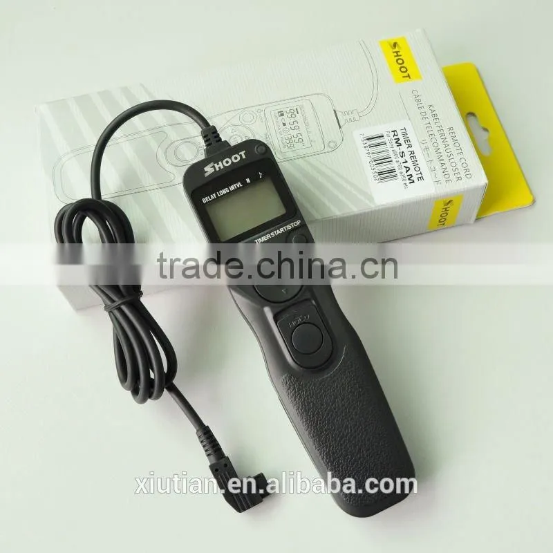 Professional electrical timer Remote Control For Sony RM-S1AM