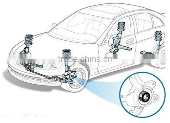 automobile bearings DAC36720034