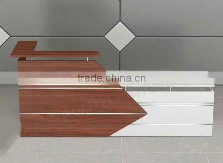 Modern used front counter fitness center reception desk (SZ-RTB012)