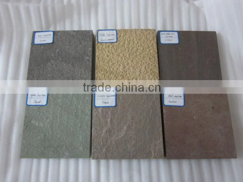 natural red sandstone