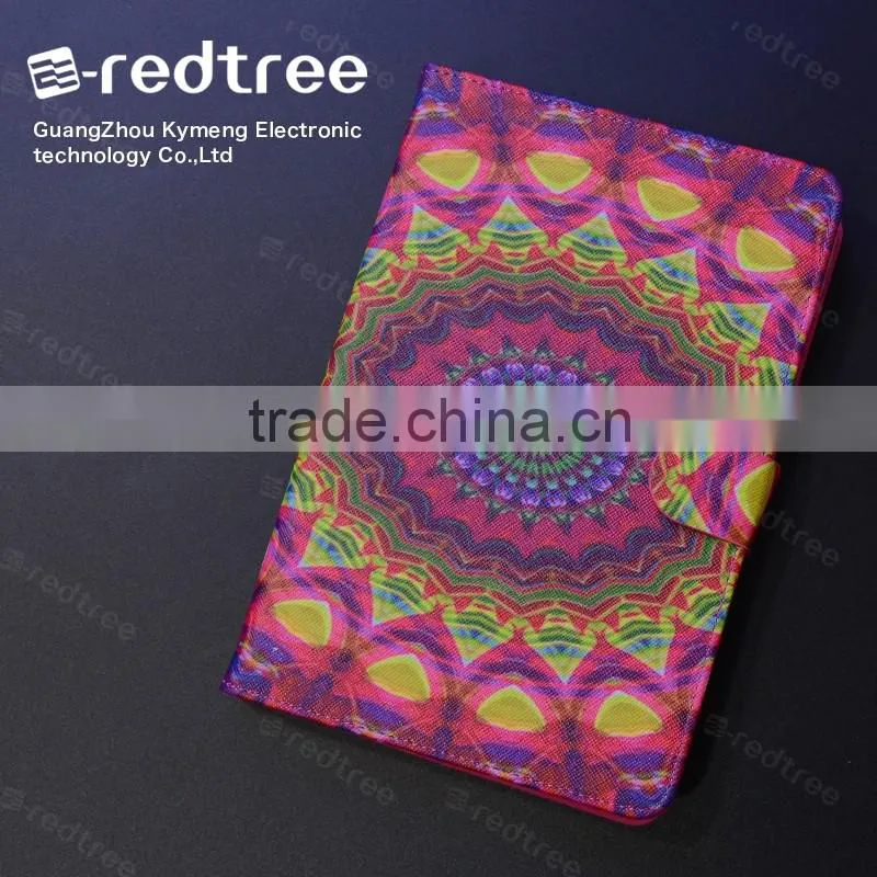 hot sale design print universal tablet cover with standing function