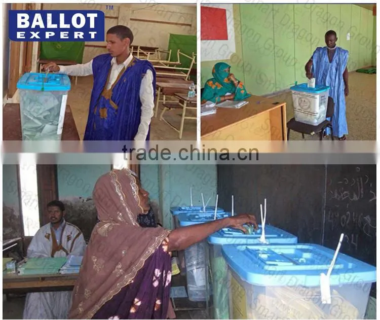 Plastic ballot box seals for security on voting made by China seal manufacturer