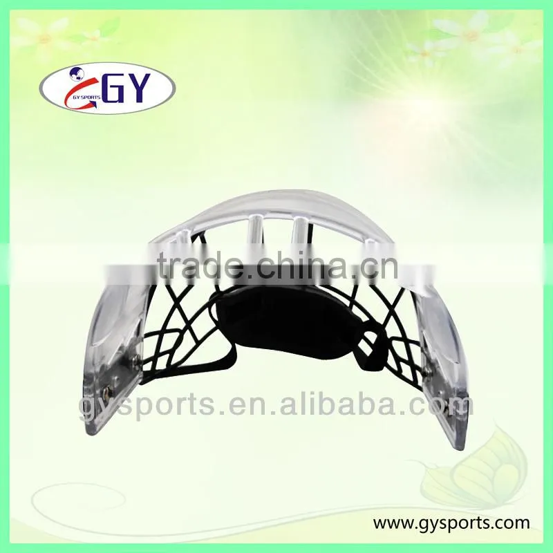 professional stainless steel cage for ice hockey