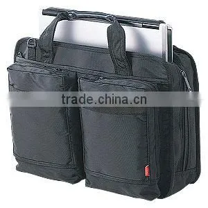 large capacity 20 pockets laptop bag,waterproof messenger bag