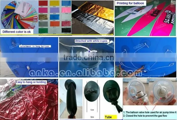 Commercial lighted helium balloon, helium balloon led lights, helium balloons wholesale
