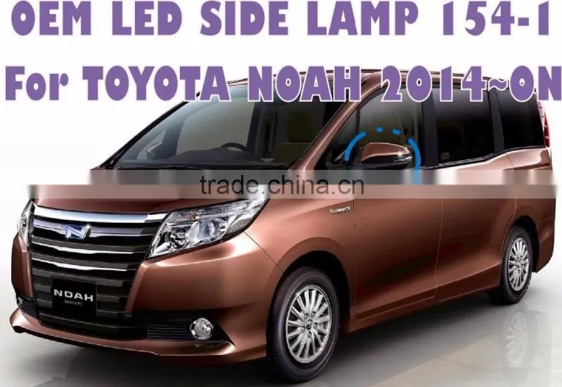 Car refit LED SIDE LAMP Mirror SIGNAL LIGHT FOR TOYOTA VOXY HARRIER