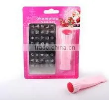 Nail DIY Tips Design Black Nail Art Image Printing Plate Polish Stamping Template low-priced