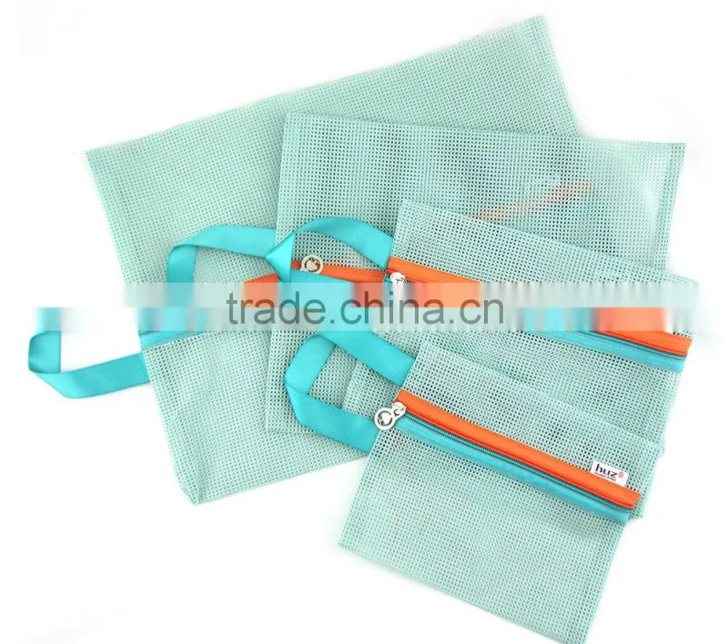 JUSTOP New Design 4 in 1 Mesh Fabric Travel Organizer Bag in Bag Set