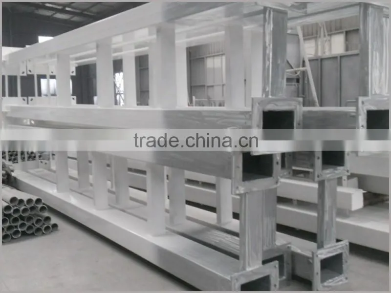 Traffic lighting steel poles