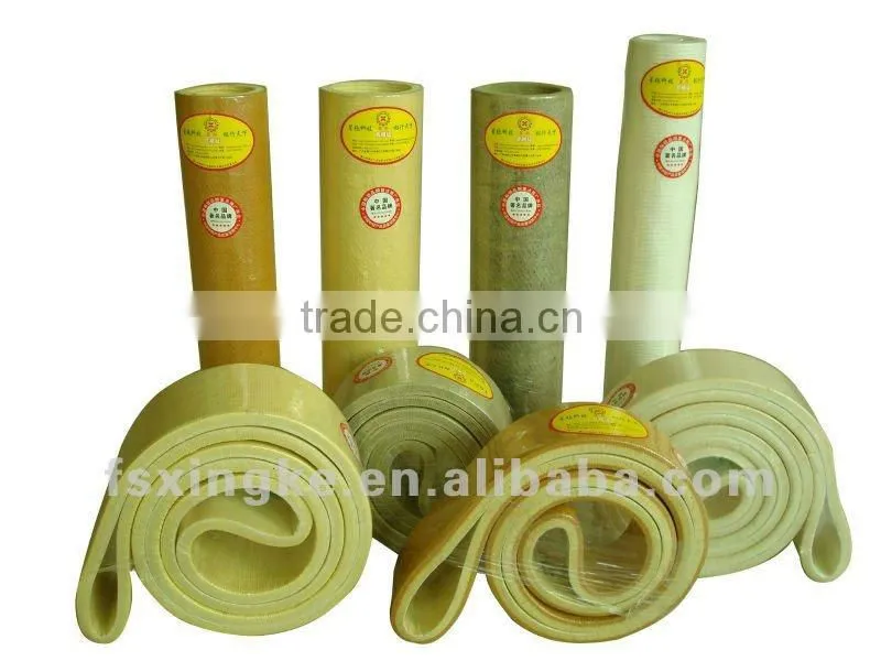 600'C heat transfer conveyor belt for aluminium extrusion