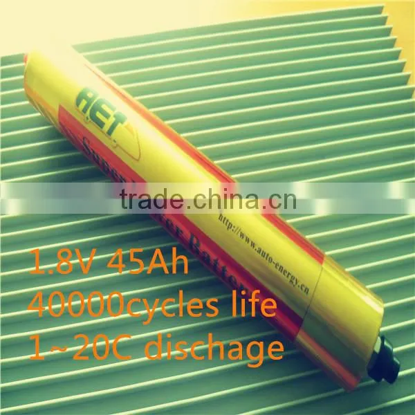 Attention! batterie 2.4V rechargeable LTO battery with 20000 cycle times