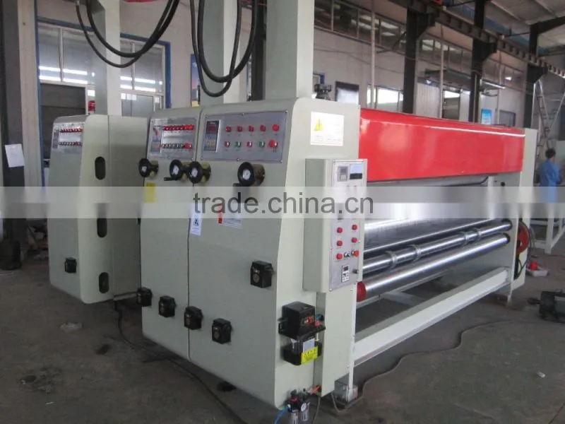 good price flexo printer slotter die cutter machine
