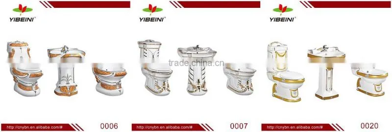 Sanitary ware ceramic bathroom toliet set_washdown one piece closet
